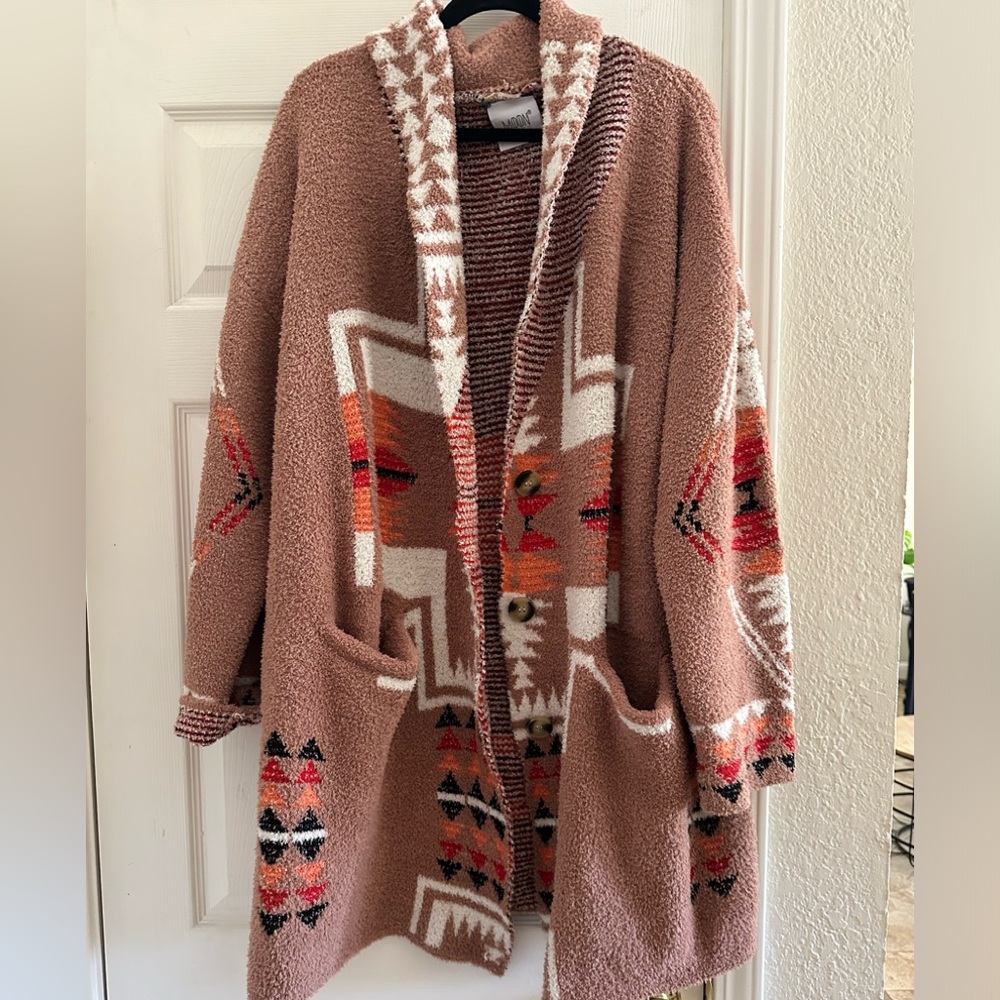 Women’s Moon Ryder Aztec cardigan 2X